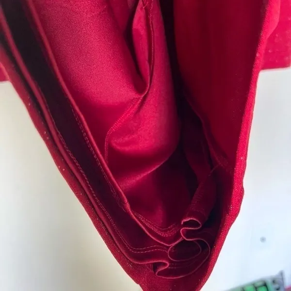 NEW 1. State RED Dress LARGE stretch cocktail party - Image 11