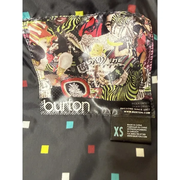 Burton Snowboarding Ski Puffer Jacket Women Size XS Black Quilted Sporty Skiing‎ - Image 6