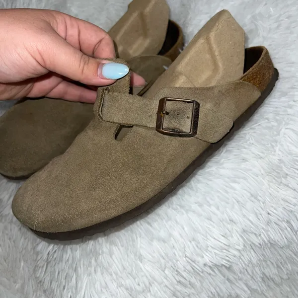 Birkenstock Boston Taupe Color size 41 Clog - Image 4
