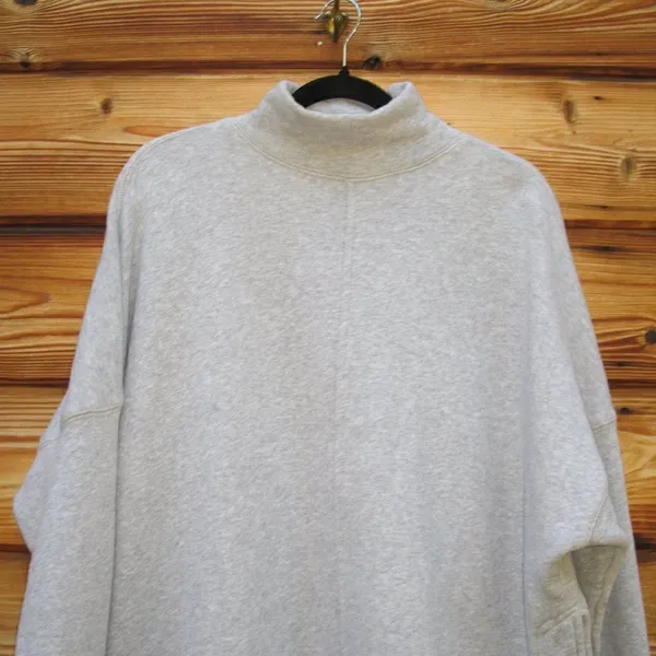 Free People So Plush Side Tie Sweatshirt Top Dress - Image 5