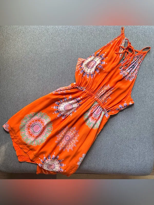 Anthropologie Floreat Livia Halter Dress Size 4 - Image 9
