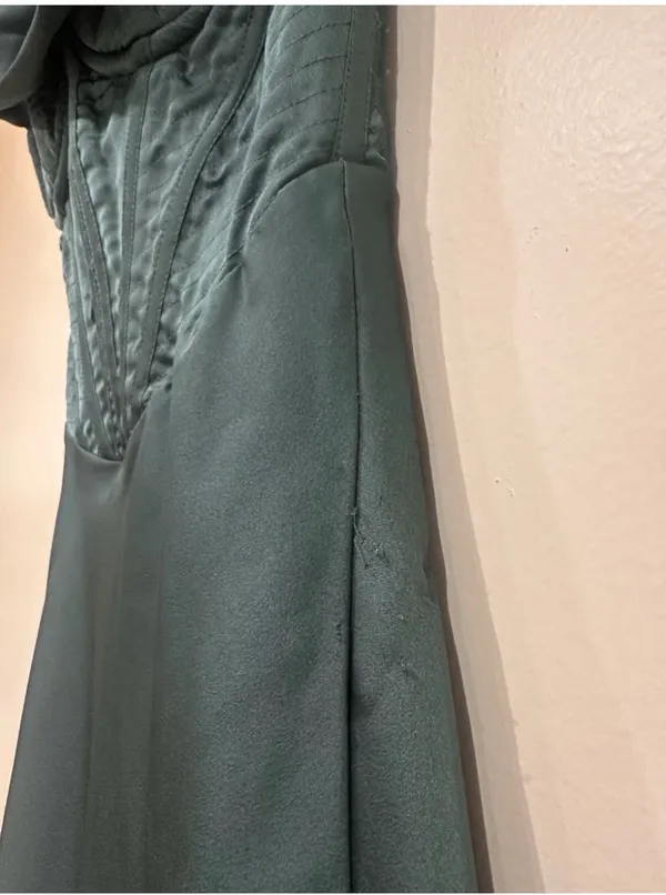 House of CB Charmaine Forest Corset Maxi Dress XS - Image 14