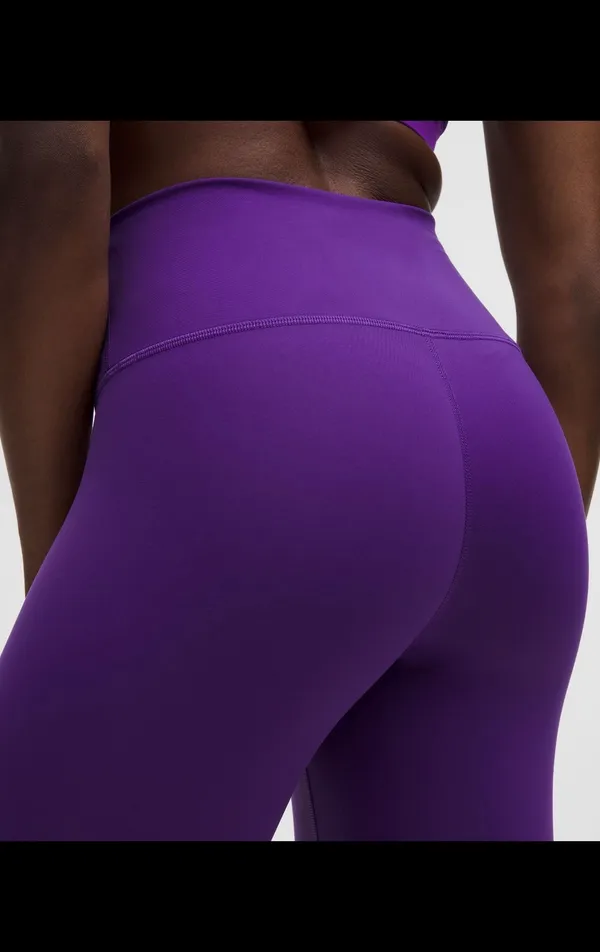 Lululemon Size 6 Wunder Train HR Crop 15” Leggings - Image 3