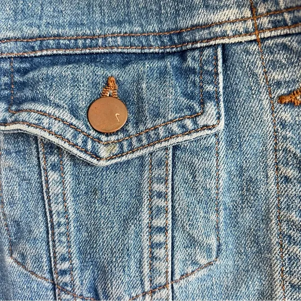 J Brand Bowie Two Tone‎ Jean Jacket - Image 6