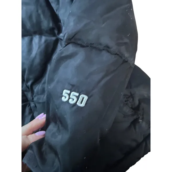 The North Face Women Black 550 Down Fill‎ Diamond Quilted Puffer Jacket Coat M - Image 4