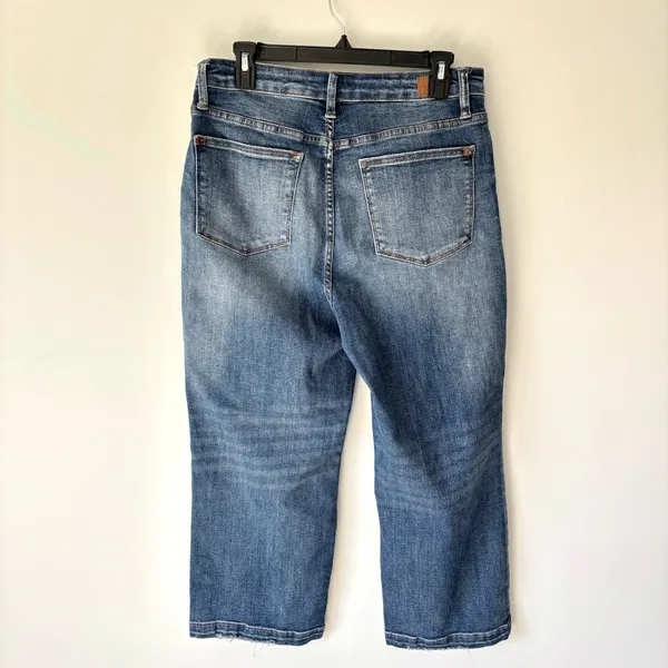 Judy Blue Wide Leg Jeans Medium Wash Denim - Image 7