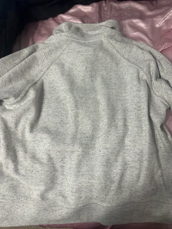 Nike women’s half zip Gray Size XL - Image 2
