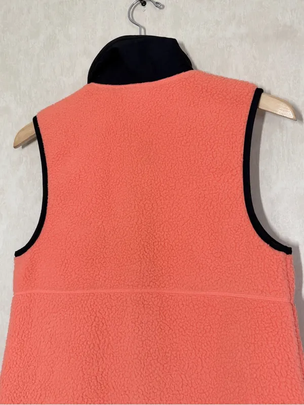 The North Face Women’s Cragmont Fleece Vest Full Zip Retro in Orange S - Image 7