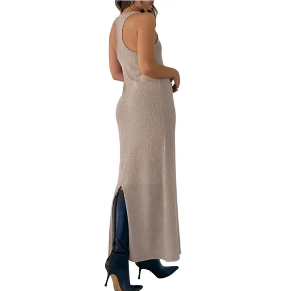 Rumored Cloud Nine Maxi‎ Dress XS Taupe Getaway Vacation Lounging - Image 2