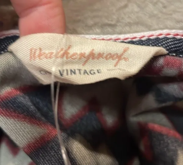 Weatherproof Vintage- NWT Aztec Southwest Printed Fleece Pullover- Size S - Image 4