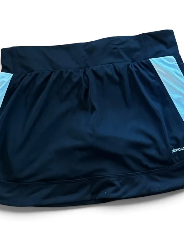 adidas Women’s Black Athletic Utility Skort with white details - Image 3