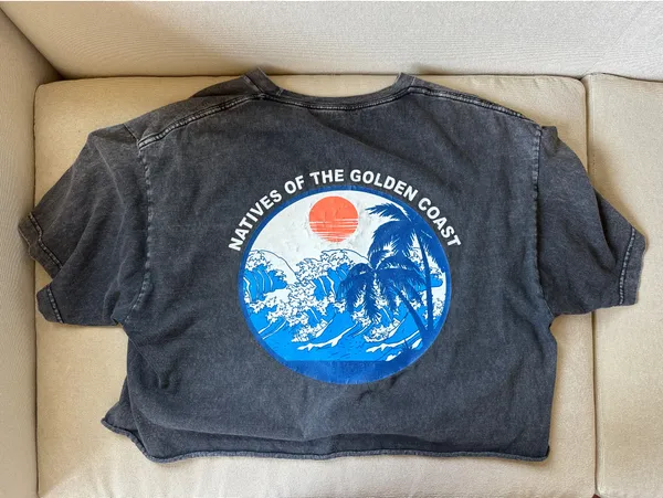 Brandy Melville Golden Coast Crop Top - Image 2