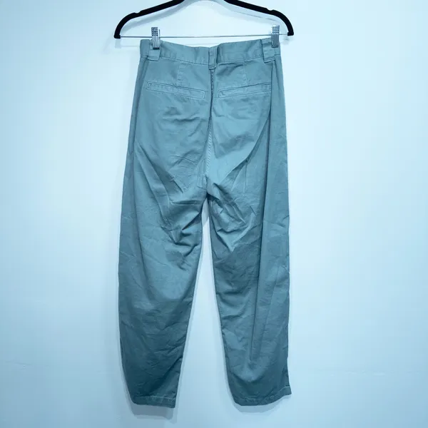 Madewell Overcast Green Garment-Dyed Tapered Chino Pants Size 25 - Image 7