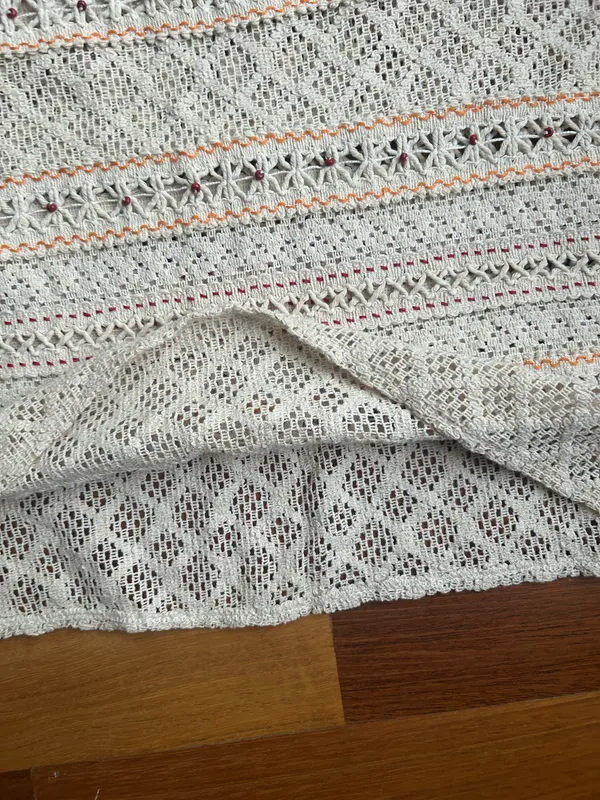 Zara Crochet maxi skirt - Image 9