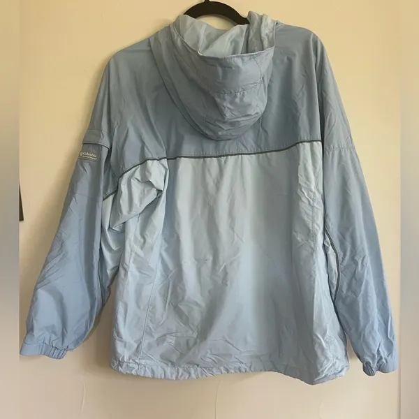 Columbia Packable Full Zip Hooded Jacket Women’s Size Large - Image 3