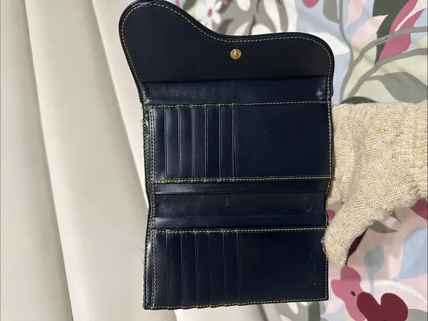 Christian Dior Denim 'Saddle' Wallet - Image 7