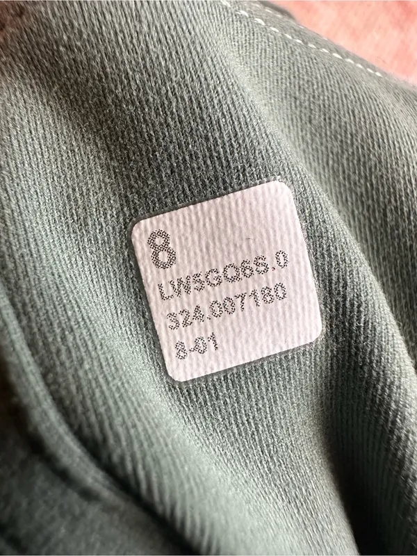 Lululemon everlux high rise cargo flared pant sage eucalyptus W5GQ6S size 8 - Image 2