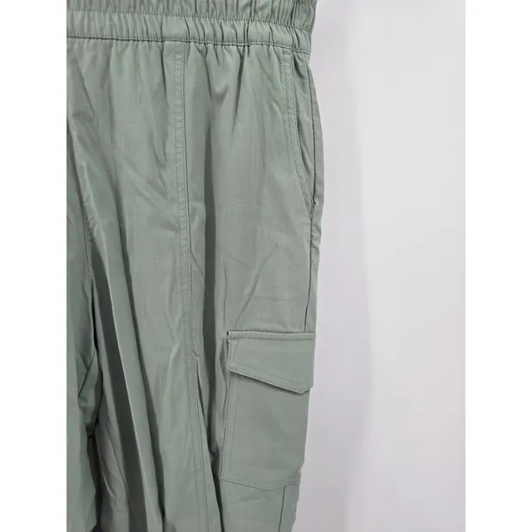 Yogalicious‎ Jogger Womens L Trekki Commuter Outdoor Sage Green Cargo EUC - Image 2