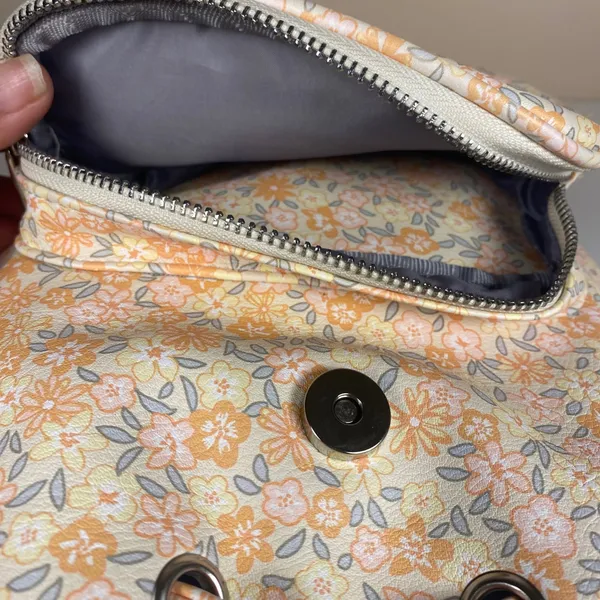 Target Floral Mini Backpack‎ Convertible Shoulder Bag Purse Cute - Image 5