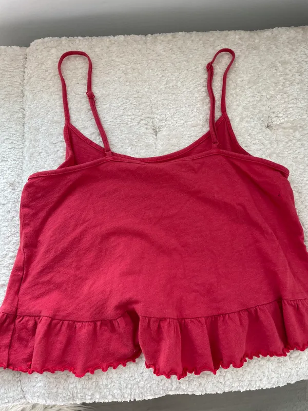 American Eagle red tank top - Image 3