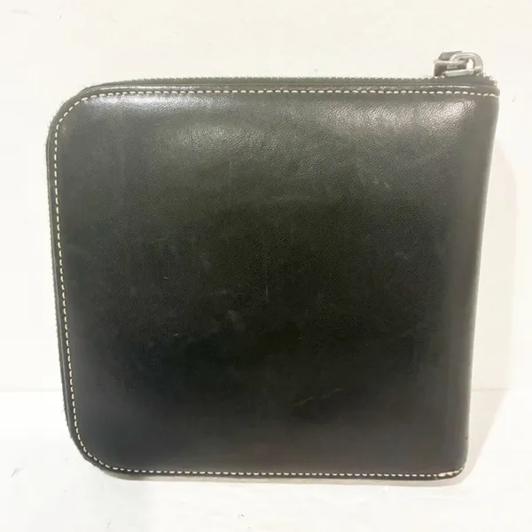 Coach Leather Cd Case Dvd Multi Pouch Accessories Women‎ Men Black Dj4028 - Image 5