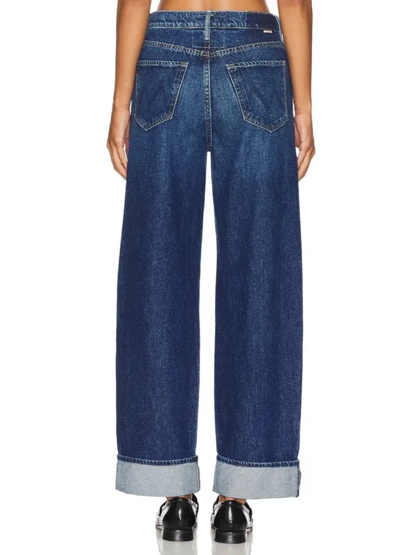 NWT Mother LIL Spitfire Nerdy Cuff in Did You Bring Me Anything? Slouchy Jean 28 - Image 5