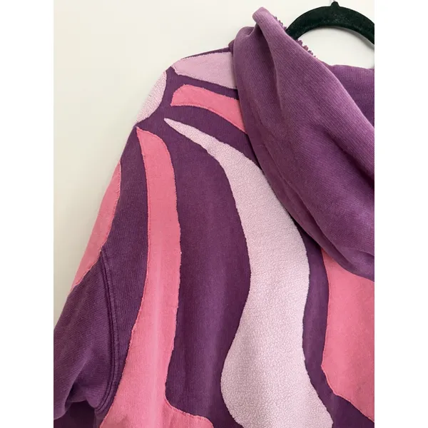 Free People It's A Vibe Hoodie Purple Women's Size Small - Image 8