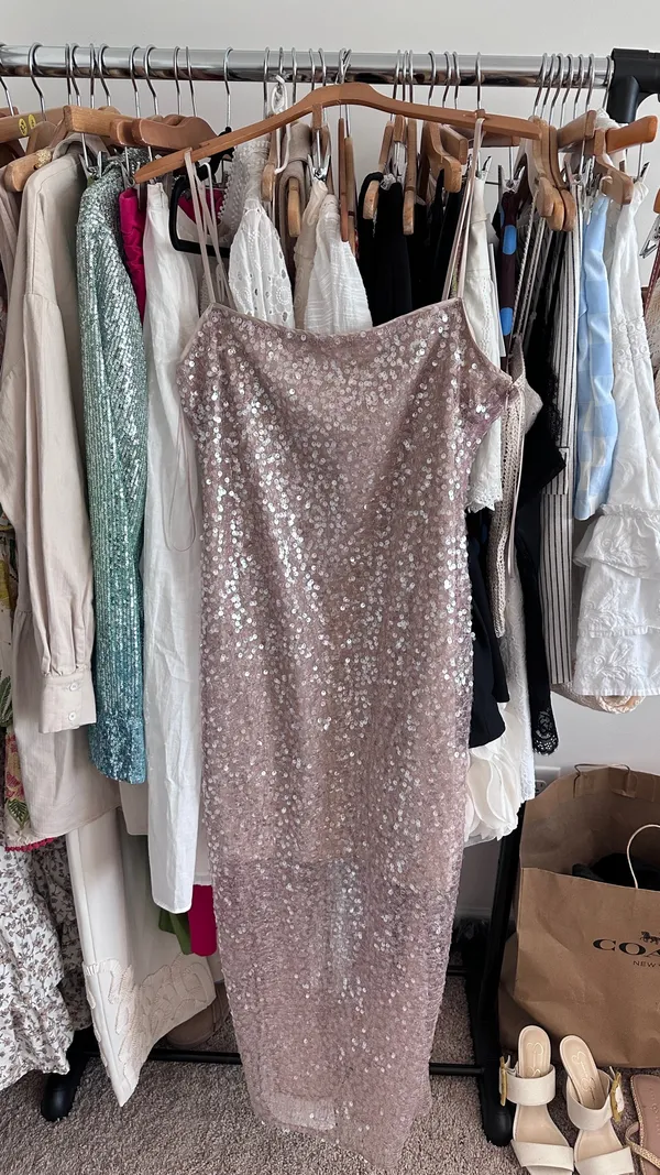 ASTR Sequin Dress - Image 3