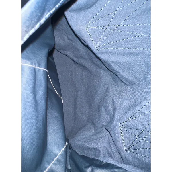 Fjallraven Kanken Mini Backpack Blue Vinylon F Travel Bag - Image 7