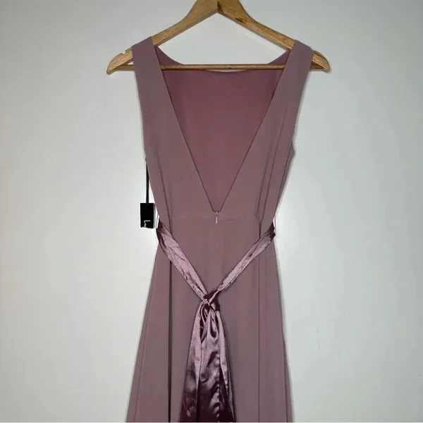 Lulus NWT That Special Something Mauve Maxi Dress Size Small - Image 8