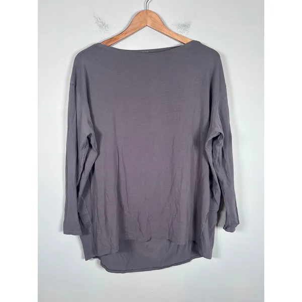 Lululemon Back In Action Long Sleeve Shirt Womens L dusty Lavender Athleisure - Image 3