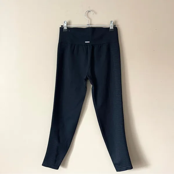 AERIE | Black Double Lined Leggings Sz M - Image 6