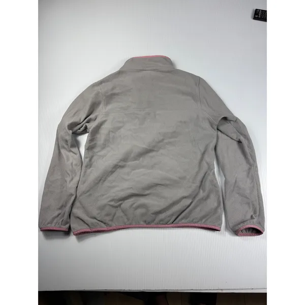 Patagonia Fleece Pullover Snap-T Lightweight Pink‎ Trim Women's Medium - Image 7