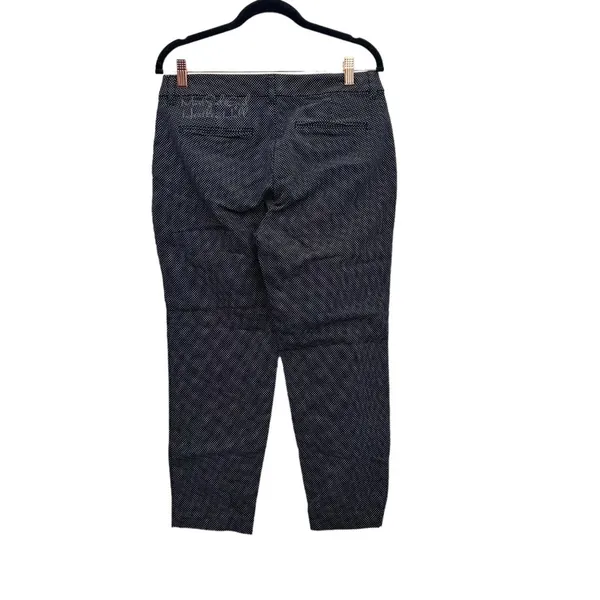 Old Navy Mid-Rise Harper Fine Polka Dot Ankle Pants Size 6 - Image 4