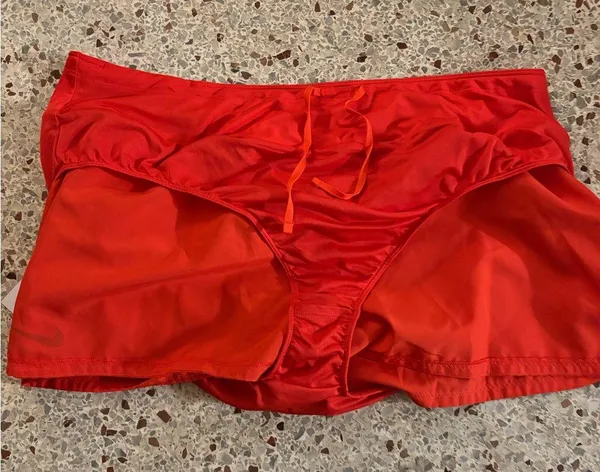 NWT Nike dri fit running shorts XXL orange - Image 7