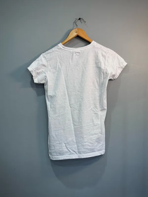 White Disney Best Day Ever Tee Size M EUC - Image 4