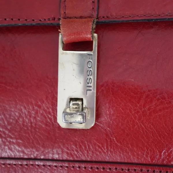 Fossil Leather Retro Turnlock Close Shoulder Bag - Image 8