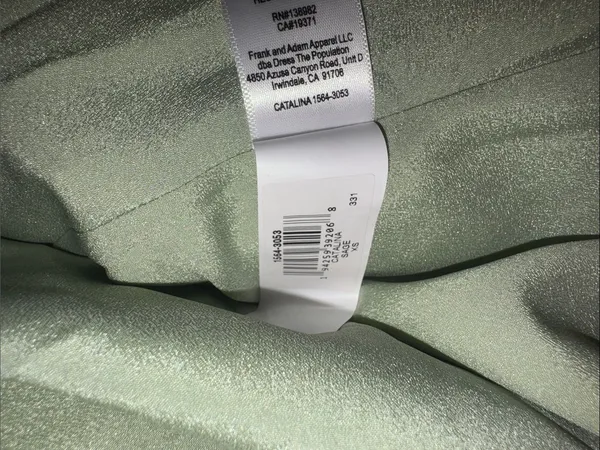NEW Dress the Population Catalina Fit & Flare Cocktail Dress green Sage size XS - Image 7