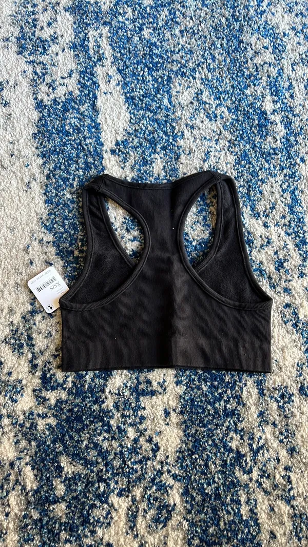 X FP Movement Rich Soul Rib Bra in Black S/XS - Image 3