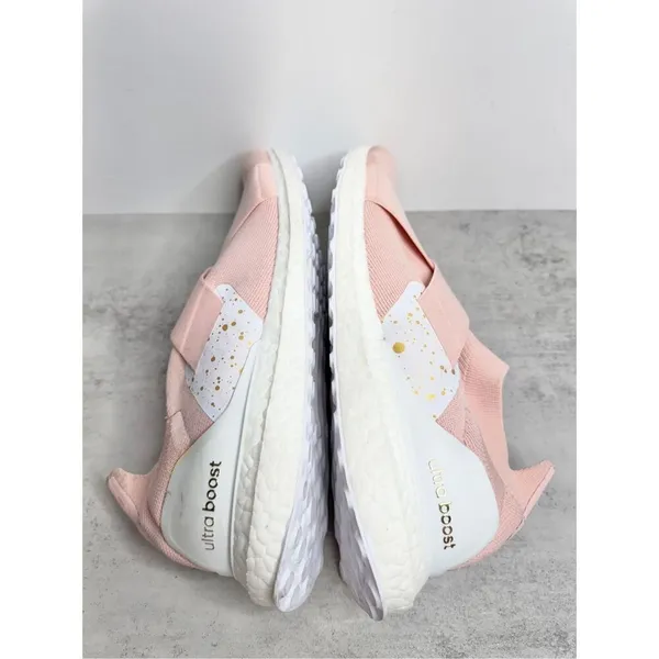 Adidas‎ Sneakers Womens 10 Ultra Boost Slip-On DNA 'Cloud White' Athletic Shoes - Image 8