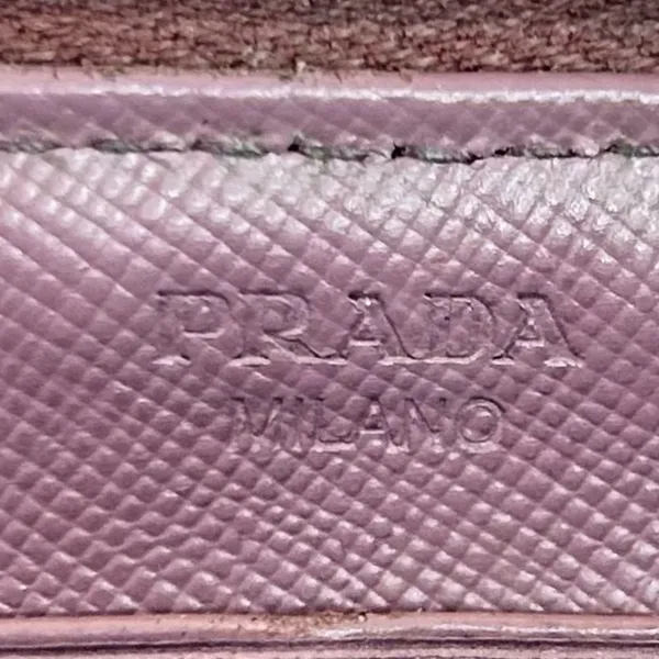 Prada Purple Saffiano Leather Zippy Wallet - Image 8