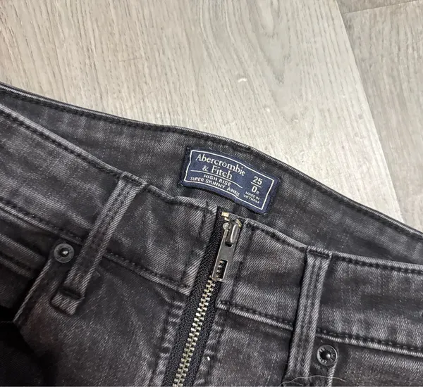 Abercrombie & fitch high rise super skinny ankle jeans - Image 4