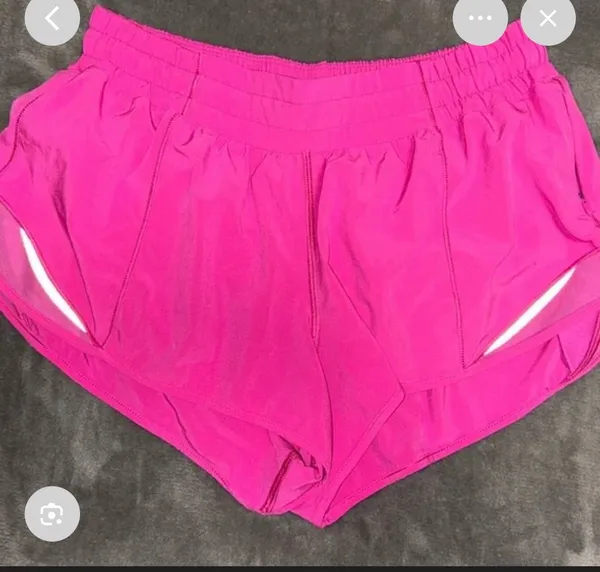 Lululemon Shorts Hotty Hot Pink Hot - Image 2