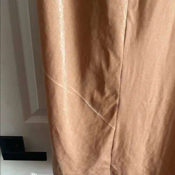 NWT JLUXLABEL Draped Twist Front Maxi Skirt in Blush - Image 7