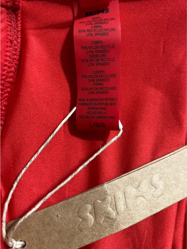 SKIMS Ruby Bandeau Top L - Image 5