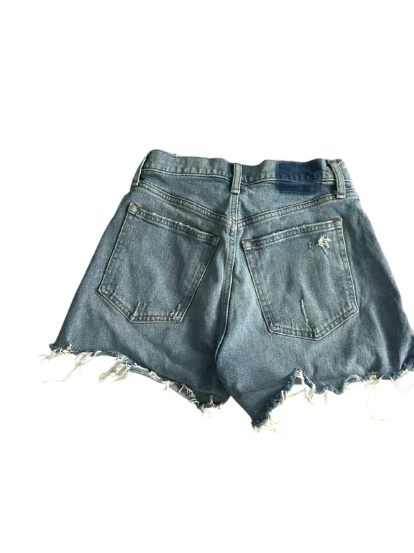 Abercrombie High Rise The Mom Denim Shorts Size 26 / US 2 - Image 3