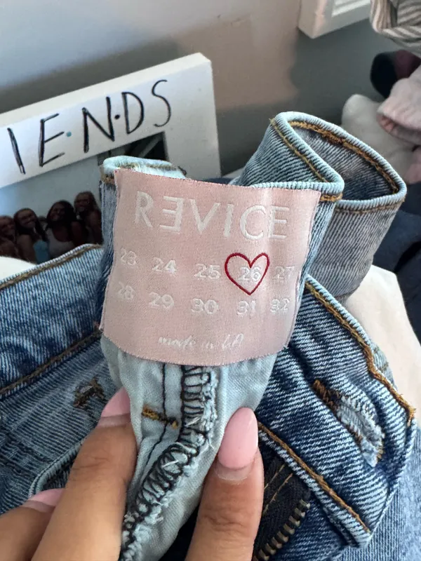 Revice cut out jeans high waisted - Image 6