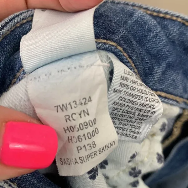 Lucky Brand Sasha Super Skinny Jeans - Image 5