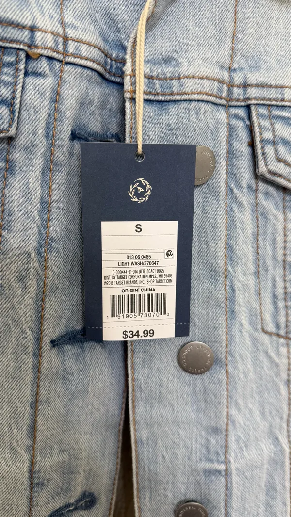 Target Sherpa Jean Jacket - Image 4