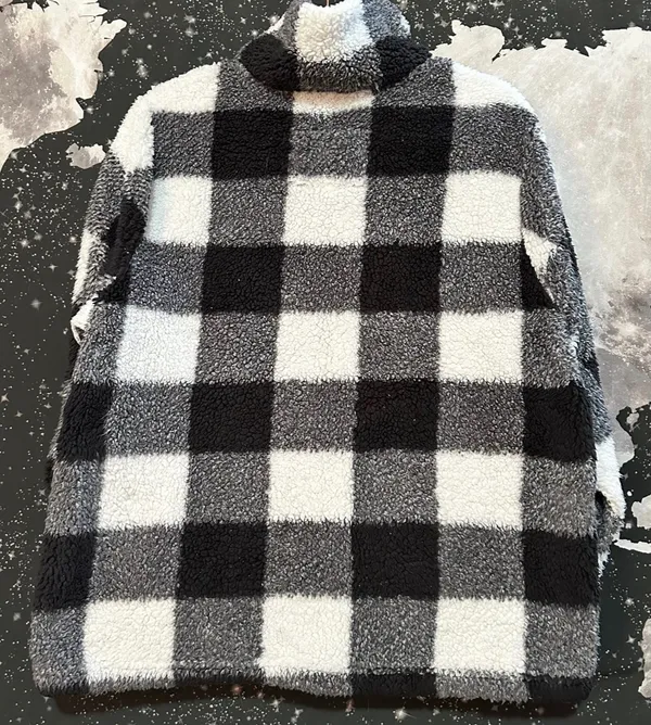 Members Mark Cozy Sherpa Full Zip Jacket - Image 5